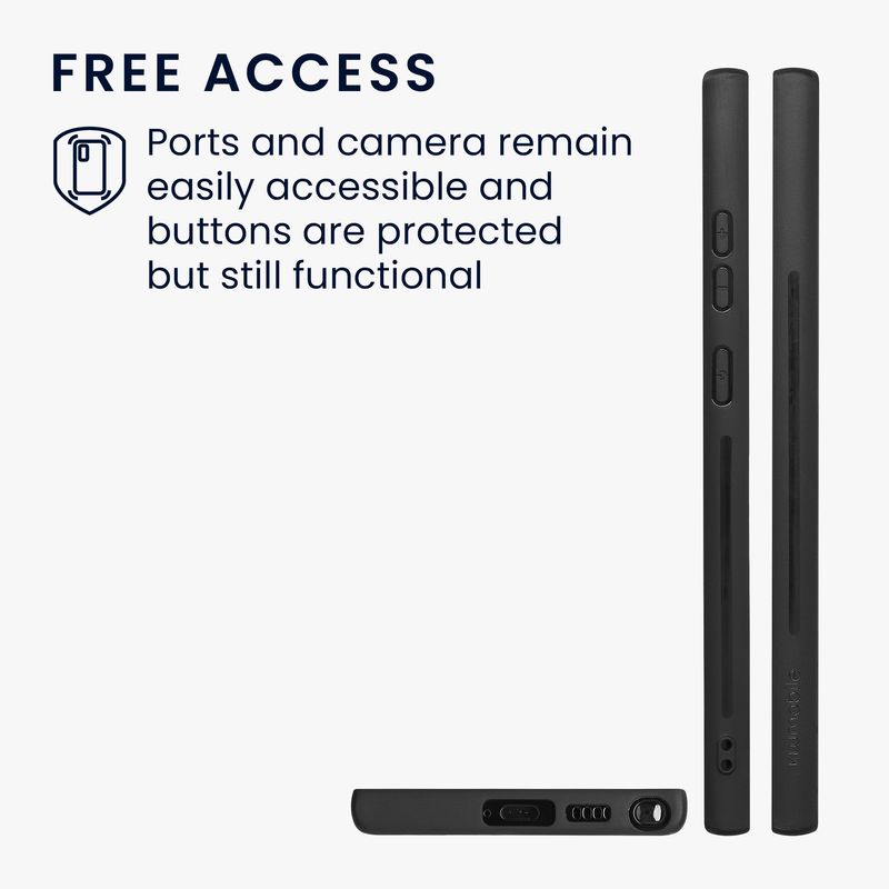 Laptop, Telefoane si Tablete - Telefoane mobile si accesorii - Accesorii Telefoane - Huse telefoane - Husa Kwmobile pentru Samsung Galaxy S23 Ultra, protectie la socuri, protectie la zgarieturi, lemn, TPU, maro, negru - Infinity.ro