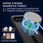 Laptop, Telefoane si Tablete - Telefoane mobile si accesorii - Accesorii Telefoane - Huse telefoane - Husa Kwmobile pentru Samsung Galaxy S23, MagSafe, incarcare wireless, TPU, sticla temperata, negru, transparent - Infinity.ro