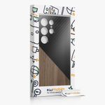 Laptop, Telefoane si Tablete - Telefoane mobile si accesorii - Accesorii Telefoane - Huse telefoane - Husa Kwmobile pentru Samsung Galaxy S23 Ultra, protectie la socuri, protectie la zgarieturi, lemn, TPU, maro, negru - Infinity.ro