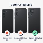 Laptop, Telefoane si Tablete - Telefoane mobile si accesorii - Accesorii Telefoane - Huse telefoane - Husa Kwmobile pentru Samsung Galaxy S23 Ultra, protectie la socuri, protectie la zgarieturi, lemn, TPU, maro, negru - Infinity.ro