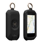 Sport si Outdoor - Ciclism - Accesorii pentru biciclete - Suporturi accesorii biciclete - Husa GPS Kwmobile pentru Garmin Edge 1050, prindere cu inel, anti-alunecare, silicon, negru - Infinity.ro