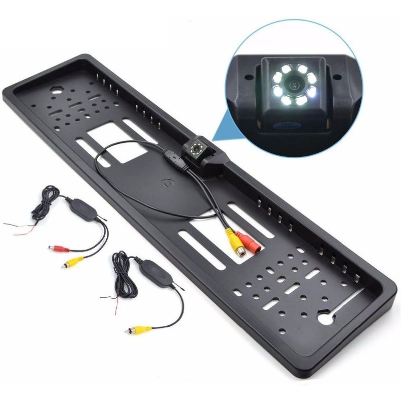 Auto si Moto - Electronice auto - Camere auto si DVR - Camera Video Auto Marsarier cu led Xentech Light Suport Numar Auto - Infinity.ro