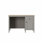 Casa si Gradina - Mobilier - Mese si birouri - Birouri - Birou Sento, 120 x 77, 3 x 65 cm, gri stejar, PAL melaminat, 120 x 77,3 x 65 cm - Infinity.ro