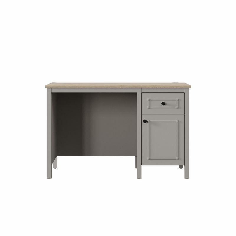 Casa si Gradina - Mobilier - Mese si birouri - Birouri - Birou Sento, 120 x 77, 3 x 65 cm, gri stejar, PAL melaminat, 120 x 77,3 x 65 cm - Infinity.ro