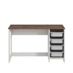Casa si Gradina - Mobilier - Mese si birouri - Birouri - Birou Hero, 120 x 73 x 45 cm, nuc antichizat, PAL melaminat, antique nuc - Infinity.ro