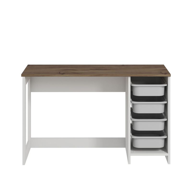 Casa si Gradina - Mobilier - Mese si birouri - Birouri - Birou Hero, 120 x 73 x 45 cm, nuc antichizat, PAL melaminat, antique nuc - Infinity.ro