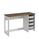 Casa si Gradina - Mobilier - Mese si birouri - Birouri - Birou Hero, 120 x 73 x 45 cm, nuc antichizat, PAL melaminat, antique nuc - Infinity.ro