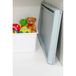 Casa si Gradina - Mobilier - Mese si birouri - Birouri - Birou laptop reglabil Lavine, 56 x 26, 3 x 36 cm, albastru pastel, baby albastru - Infinity.ro