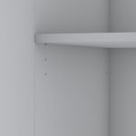 Casa si Gradina - Mobilier - Dulapuri si sifoniere - Sifoniere - Dulap haine BA134, alb, PAL, spațiu de depozitare, fixare pe perete - Infinity.ro