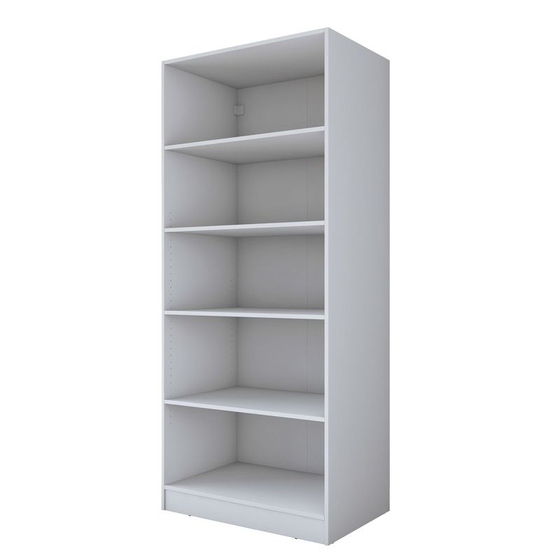 Casa si Gradina - Mobilier - Dulapuri si sifoniere - Sifoniere - Dulap haine BA231, 90 x 210 x 57,5 cm, alb, PAL, spațiu de depozitare, fixare pe perete - Infinity.ro