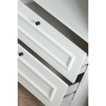 Casa si Gradina - Mobilier - Dulapuri si sifoniere - Sifoniere - Dulap haine Mira 6 210, 209 x 210 x 54 cm, alb, PAL melaminat, organizare haine - Infinity.ro