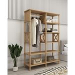 Casa si Gradina - Mobilier - Dulapuri si sifoniere - Sifoniere - Dulap haine Lusso, 120 x 175 x 38 cm, stejar, MDF, capacitate 15 kg - Infinity.ro
