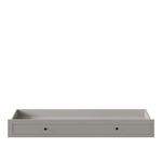 Casa si Gradina - Textile si covoare - Pături și cuverturi - Pături - Pull-Out Bed Sento, 95,5 x 25,3 x 197,4 cm, gri, PAL melaminat, design modern - Infinity.ro