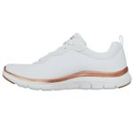 Sport si Outdoor - Echipament Sportiv - Incaltaminte sport - Pantofi sport - Pantofi sport Skechers Flex Appeal 4.0-Brilliant View, alb-auriu 36 - Infinity.ro