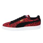 Fashion, accesorii si bijuterii - Femei - Incaltaminte femei - Sneakers si tenisi femei - Pantofi sport Puma Suede ANML, haute red-black 37 - Infinity.ro
