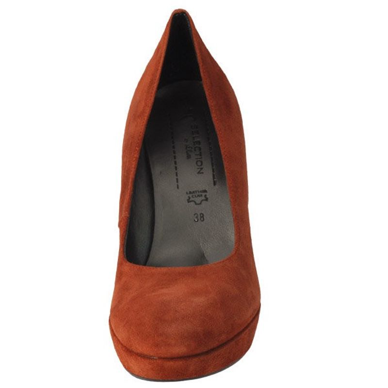 Fashion, accesorii si bijuterii - Femei - Incaltaminte femei - Pantofi femei - Pantofi dama s.Oliver Rivets, burned orange 40 - Infinity.ro