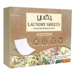 Market - Spalare si intretinere rufe - Produse intretinere textile - Detergent rufe - Detergent Inovator pentru Rufe – 40 Servetele (80 Spalari),Fara Plastic, Parfum de Lemn de Santal si Chihlimbar - Infinity.ro