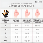 Ingrijire personala si Cosmetice - Sanatate si wellness - Aparate medicale - Suporturi ortopedice si orteze - Manusa Reabilitare Profesionala NeoHGS, Recuperare AVC, Post-Operator, Recuperare Paralizie, Marime M-L, Dreapta - Infinity.ro