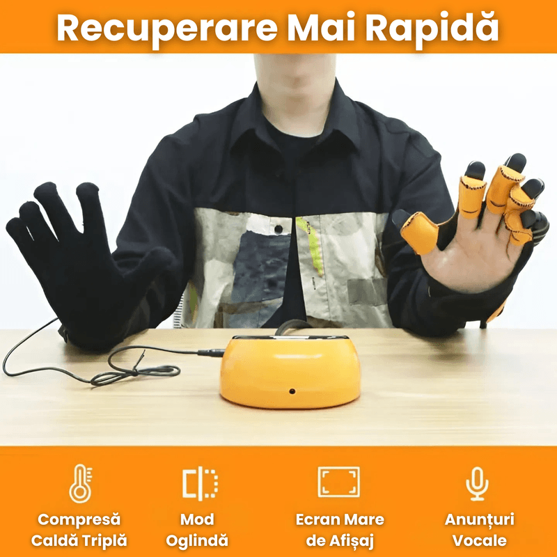 Ingrijire personala si Cosmetice - Sanatate si wellness - Aparate medicale - Suporturi ortopedice si orteze - Manusa Reabilitare Profesionala NeoHGS, Recuperare AVC, Post-Operator, Recuperare Paralizie, Marime M-L, Dreapta - Infinity.ro