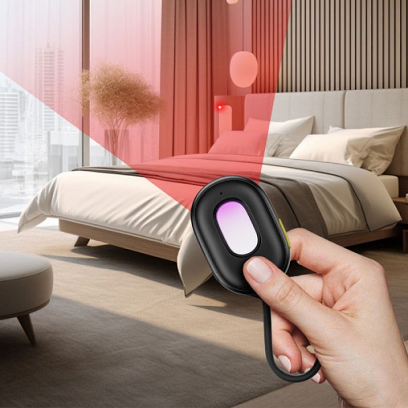 Casa si Gradina - Electrice - Smart Home - Camere de supraveghere - Baseus - Camera Detector Heyo II (L60476900111-00) - with Infrared, Large-size Filter Lens, 3D SensorChip, Flashlight - Black - Infinity.ro