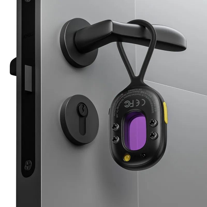 Casa si Gradina - Electrice - Smart Home - Camere de supraveghere - Baseus - Camera Detector Heyo II (L60476900111-00) - with Infrared, Large-size Filter Lens, 3D SensorChip, Flashlight - Black - Infinity.ro