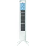 Electronice si Electrocasnice - Climatizare si sisteme de incalzire - Aparate racire aer - Ventilatoare - Ventilator turn ECG Tower Fan 1 Black, 50 W, 3 viteze, oscilatie, timer 120 min, alb - Infinity.ro