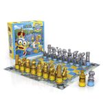 Sport si Outdoor - Alte sporturi - Sah si table - Joc de sah Minions Medieval Mayhem, 47.5x47.5 cm - Infinity.ro