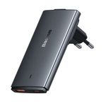 Laptop, Telefoane si Tablete - Telefoane mobile si accesorii - Accesorii Telefoane - Incarcatoare telefoane - Incarcator USB, Type-C cu Plug UE/UK + Cablu Type-C, P73, Policarbonat, Baseus CCGP150113, P73, Policarbonat, Grey - Infinity.ro