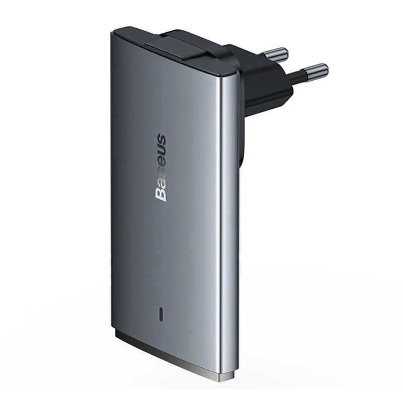 Laptop, Telefoane si Tablete - Telefoane mobile si accesorii - Accesorii Telefoane - Incarcatoare telefoane - Incarcator USB, Type-C cu Plug UE/UK + Cablu Type-C, P73, Policarbonat, Baseus CCGP150113, P73, Policarbonat, Grey - Infinity.ro