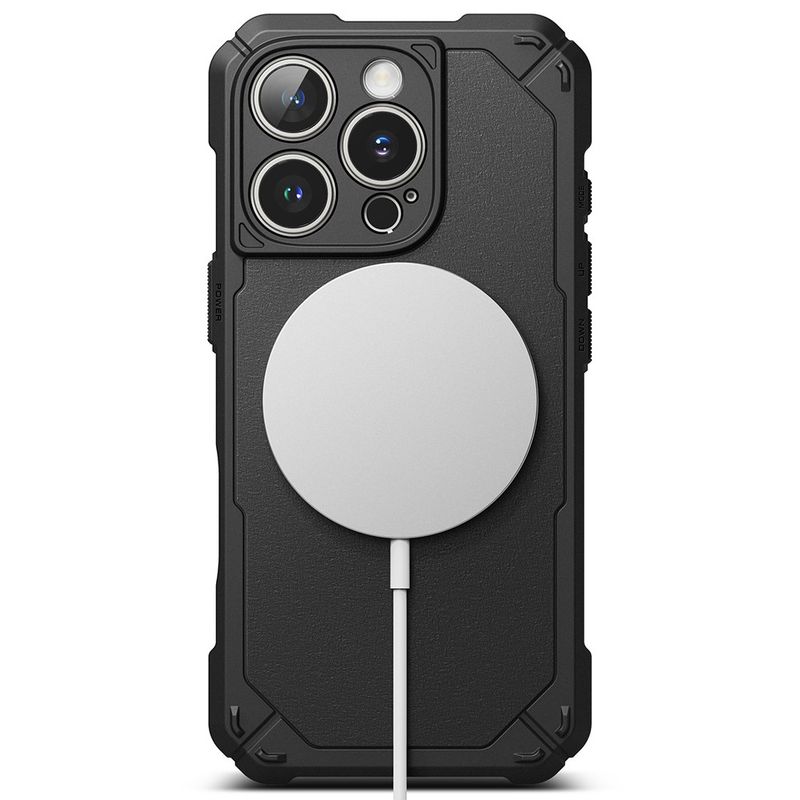 Laptop, Telefoane si Tablete - Telefoane mobile si accesorii - Accesorii Telefoane - Huse telefoane - Husa pentru iPhone 16 Pro, H73, Policarbonat, Black - Infinity.ro