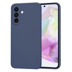 Laptop, Telefoane si Tablete - Telefoane mobile si accesorii - Accesorii Telefoane - Huse telefoane - Husa pentru Samsung Galaxy A36 5G, V55, Panza, Navy Blue - Infinity.ro