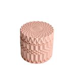 Casa si Gradina - Decoratiuni - Aromaterapie si lumanari - Lumanari si candele - Lumanare Parfumata Blossom Blaze-Chiffon Musk Rose, Bergamota, Sofran & Chihlimbar, Fitil Lemn, Hand Made 250gr - Infinity.ro