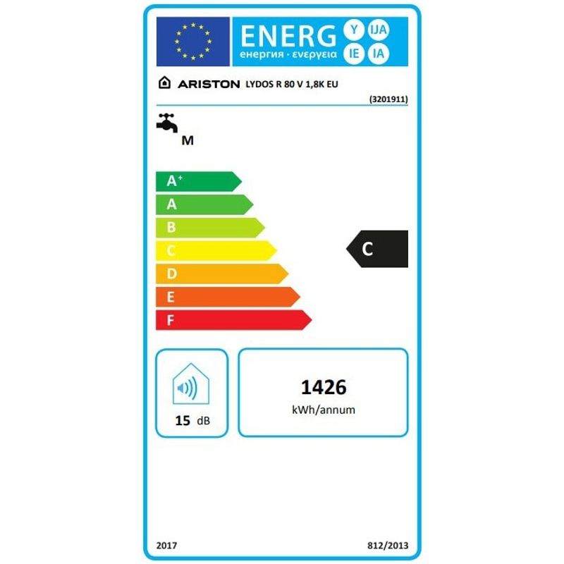 Casa si Gradina - Termice - Boilere si accesorii - Boilere - Boiler electric Ariston Lydos R 50, 1800 W, 50l, Tehnologie WaterPlus, TitanShield, Reglare externa temperatura, Rezervor emailat cu Titan, Alb - Infinity.ro