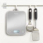 Ingrijire personala si Cosmetice - Sanatate si wellness - Aparate medicale - Cantare corporale - Cantar de bucatarie Tefal Optiss BC50U4V0, 5 kg, sticla securizata, functie Tara, cantarire a lichidelor, precizie - Infinity.ro