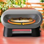 Electronice si Electrocasnice - Aragazuri, cuptoare si hote - Cuptoare - Cuptoare electrice - Cuptor electric pentru pizza Tefal Pizza Pronto JM600TE0, 2600 W, 4 trepte de temperatura, piatra rotativa automata - Infinity.ro