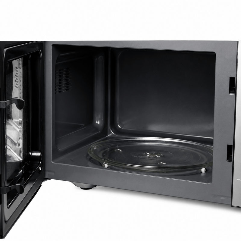 Electronice si Electrocasnice - Aragazuri, cuptoare si hote - Cuptoare - Cuptoare cu microunde - Cuptor cu microunde HAEGER MAGIC MICRO 26, Capacitate 26L, Putere 800W, 5 niveluri putere si dezghetare, Gatire - Infinity.ro