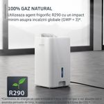 Electronice si Electrocasnice - Climatizare si sisteme de incalzire - Aparate filtrare aer - Dezumidificatoare - Dezumidificator Rowenta Extreme Dry Compact DH5250F0, 300 W, 14 l/24 h, rezervor 3 l, indicator de umiditate, 3 moduri - Infinity.ro