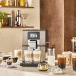 Electronice si Electrocasnice - Electrocasnice bucatarie - Preparare bauturi - Espressoare - Espressor automat Krups Intuition Experience Hot&Cold EA879EE0, 1550 W, presiune 15 bari, capacitate rezervor apa 3 L - Infinity.ro