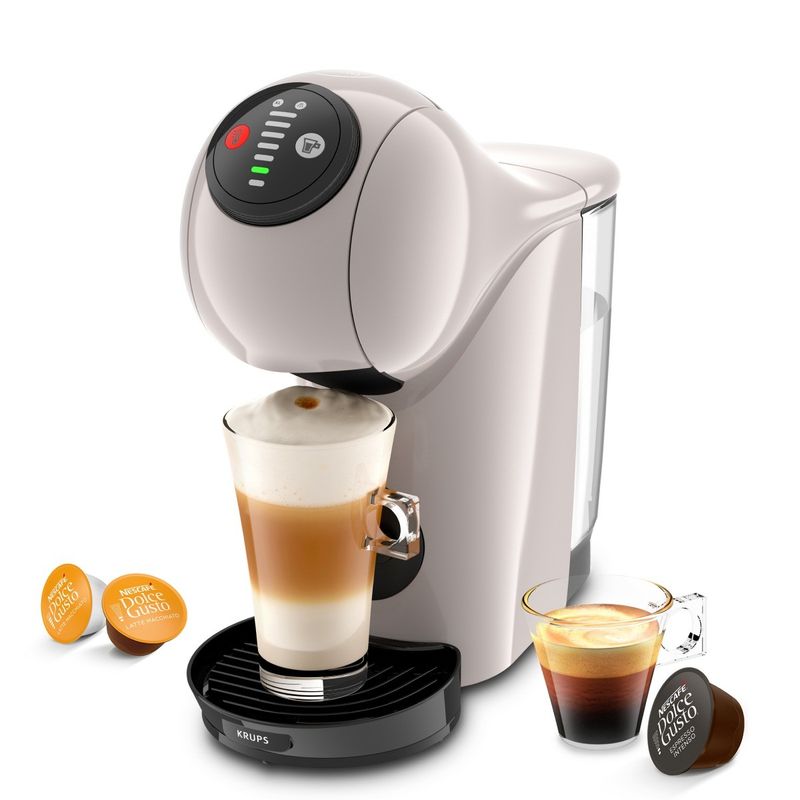 Electronice si Electrocasnice - Electrocasnice bucatarie - Preparare bauturi - Espressoare - Espressor cu capsule Krups NESCAFÉ® Dolce Gusto® Genio S KP243AF0, 1500W, 15 bari, rezervor 0.8L, functie XL, peste 30 - Infinity.ro