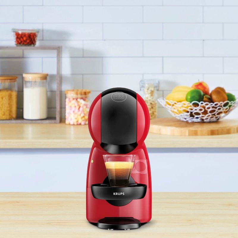 Electronice si Electrocasnice - Electrocasnice bucatarie - Preparare bauturi - Espressoare - Espressor cu capsule Krups NESCAFÉ® Dolce Gusto® Piccolo XS KP1A3510, 1600W, 15 bari presiune, capacitate rezervor 0.8 - Infinity.ro