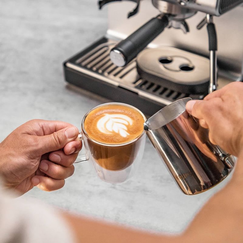 Electronice si Electrocasnice - Electrocasnice bucatarie - Preparare bauturi - Espressoare - Espressor manual cu rasnita Krups Precision XP801T10, 15 bari, rezervor apa 3.5 L, 30 trepte de rasnire, 3 trepte - Infinity.ro