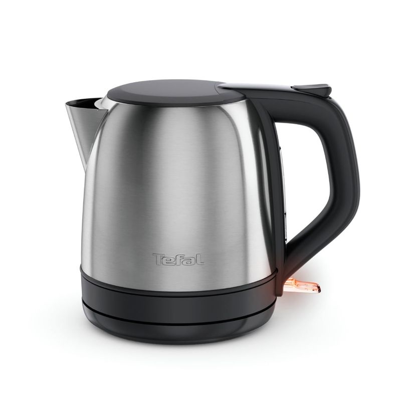 Electronice si Electrocasnice - Electrocasnice bucatarie - Preparare bauturi - Fierbatoare de apa - Fierbator de apa Tefal Subito Mini KO5S2DE0, 2400 W, 1 L, inox, baza rotativa, oprire automata, filtru detasabil - Infinity.ro