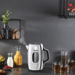 Electronice si Electrocasnice - Electrocasnice bucatarie - Preparare bauturi - Fierbatoare de apa - Fierbator apa Tefal Majestuo KI883D10, 2400W, 1.5L, filtru anticalcar detasabil, indicator nivel apa, baza rotativa - Infinity.ro