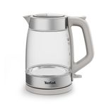 Electronice si Electrocasnice - Electrocasnice bucatarie - Preparare bauturi - Fierbatoare de apa - Fierbator apa Tefal KI605B30, 2200W, 1.7L, vas din sticla cu gradatii, iluminare ambientala, filtru detasabil, functie - Infinity.ro