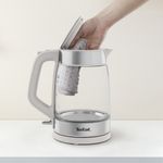 Electronice si Electrocasnice - Electrocasnice bucatarie - Preparare bauturi - Fierbatoare de apa - Fierbator apa Tefal KI605B30, 2200W, 1.7L, vas din sticla cu gradatii, iluminare ambientala, filtru detasabil, functie - Infinity.ro