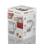 Electronice si Electrocasnice - Electrocasnice bucatarie - Preparare bauturi - Fierbatoare de apa - Fierbator apa Tefal KI605B30, 2200W, 1.7L, vas din sticla cu gradatii, iluminare ambientala, filtru detasabil, functie - Infinity.ro