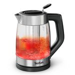 Electronice si Electrocasnice - Electrocasnice bucatarie - Preparare bauturi - Fierbatoare de apa - Fierbator de apa Tefal Element BJ760DE0, 2200 W, 1.7 L, 5 trepte temperatura, indicator luminos temperatura, infuzor - Infinity.ro