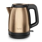 Electronice si Electrocasnice - Electrocasnice bucatarie - Preparare bauturi - Fierbatoare de apa - Fierbator apa Tefal Coppertinto KI280G10, 2400W, 1.7L, filtru anticalcar, inox, indicator nivel apa, baza rotativa - Infinity.ro