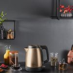 Electronice si Electrocasnice - Electrocasnice bucatarie - Preparare bauturi - Fierbatoare de apa - Fierbator apa Tefal Coppertinto KI280G10, 2400W, 1.7L, filtru anticalcar, inox, indicator nivel apa, baza rotativa - Infinity.ro