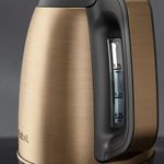 Electronice si Electrocasnice - Electrocasnice bucatarie - Preparare bauturi - Fierbatoare de apa - Fierbator apa Tefal Coppertinto KI280G10, 2400W, 1.7L, filtru anticalcar, inox, indicator nivel apa, baza rotativa - Infinity.ro